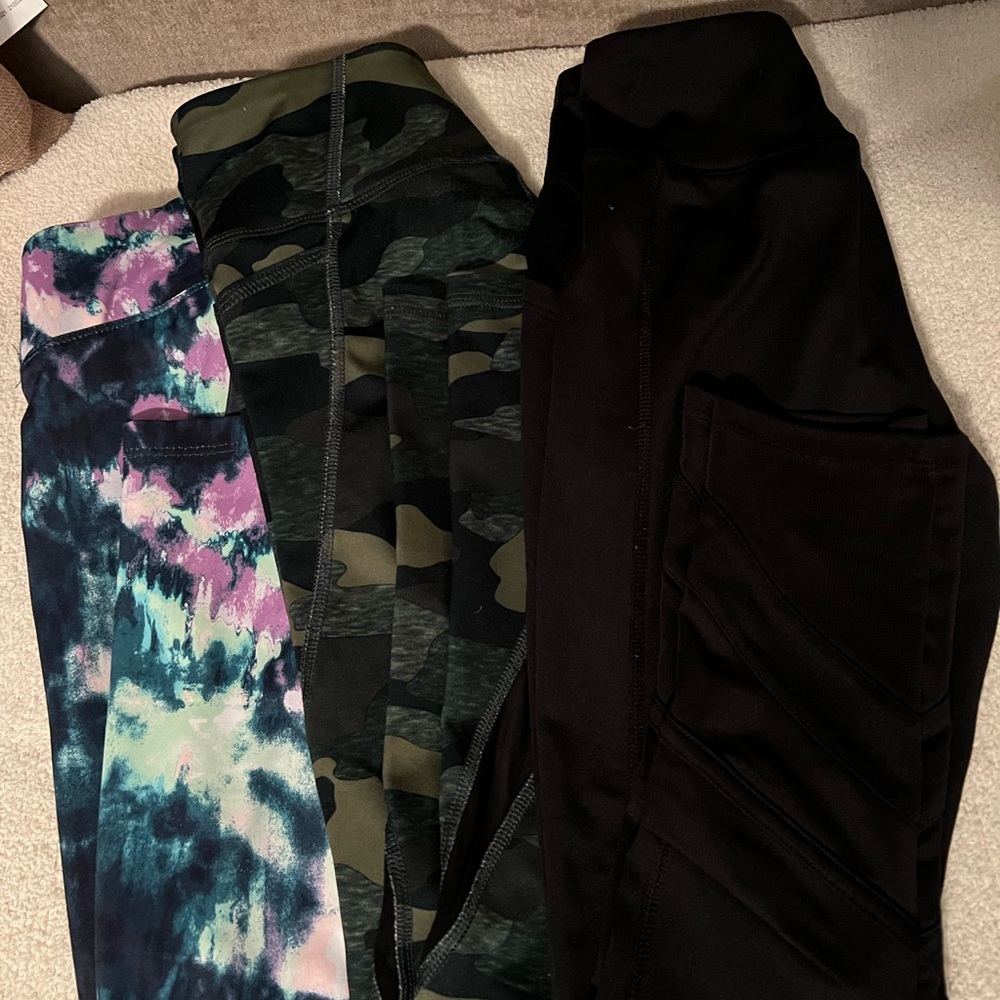 Girls Athletic Leggings
